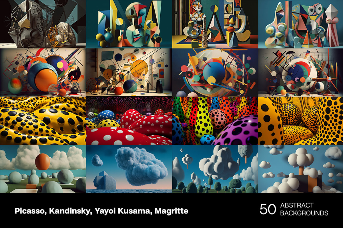 Greatest artists. Backgrounds, a Background Graphic by Handmadefont