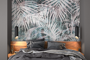 Faded Tropical Wallpaper