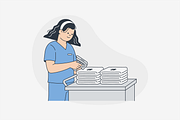 Smart Hospital Illustration, an Object Graphic by Jump Studio (Thumbnail 12 of 12)