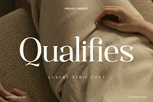 Qualifies - Serif Font