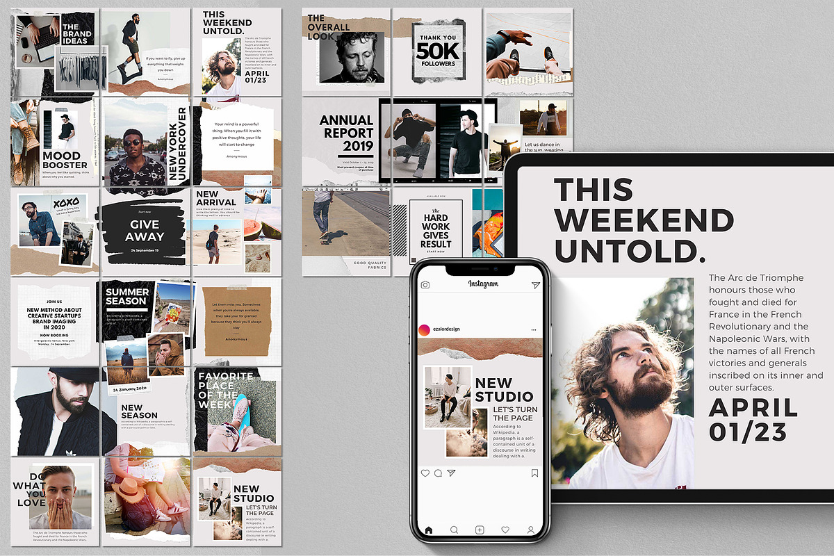 Canva | PS Puzzle Bundle, a Social Media Template by Analogi Studio (Photo 22 of 36)