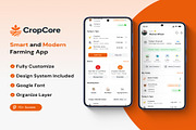 CropCore Smart Farming App UI Kit, an UI Kit Template by Creative Perspective (Thumbnail 1 of 8)