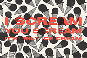 56 Ice Cream Cones, an Illustration by Lower Westside Print Shop (Thumbnail 1 of 5)
