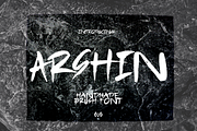 Arshin Font, a Handwritten Font by madeDeduk (Thumbnail 1 of 8)