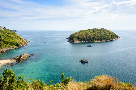 Andaman sea in thailand containing sea, island, and phuket, a Nature Photo by yongkiet jitwattanatam