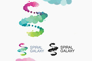 Spiral Galaxy Logo Template, a Branding & Logo Template by Dizaino-paslaugos (Thumbnail 2 of 3)