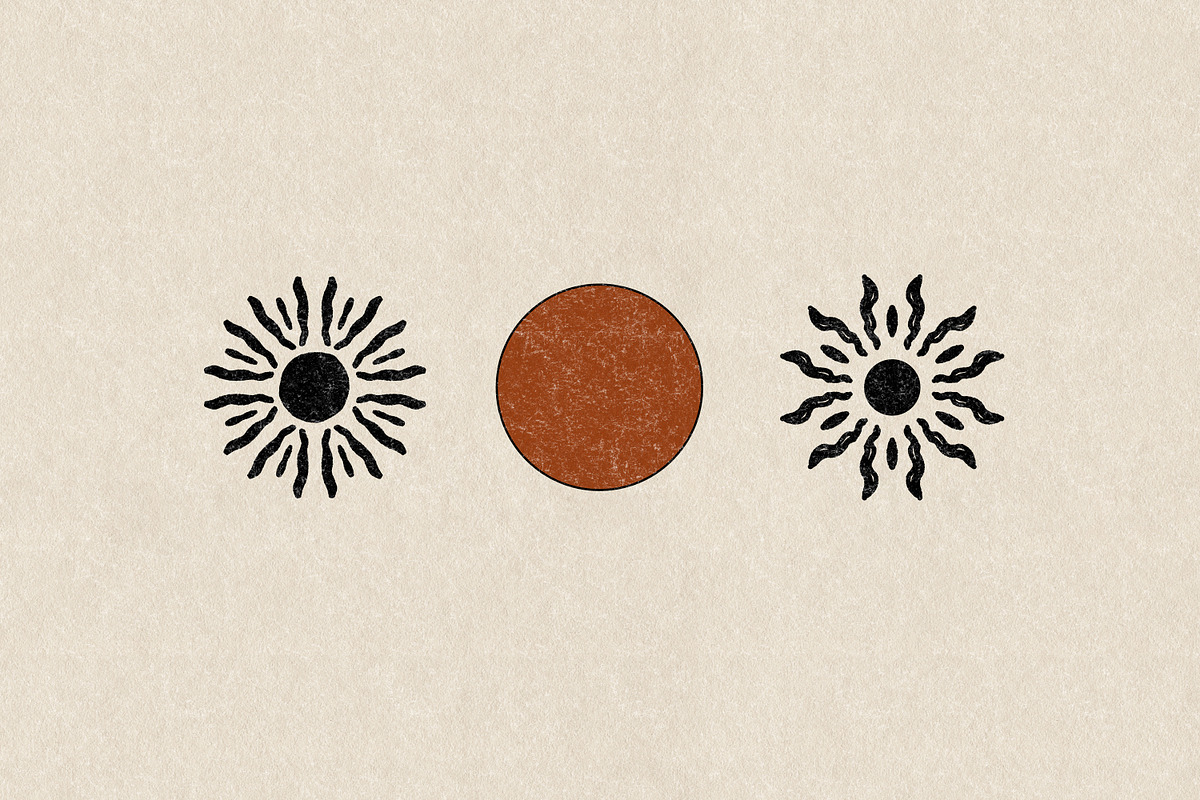 SOL - Retro Mystic Paper Studio, a Texture Illustration by Isabelle Salem (Photo 25 of 26)