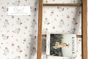 Cute Strawberry and Bunny Pattern, a Pattern Graphic by bhldesigns (Thumbnail 4 of 4)