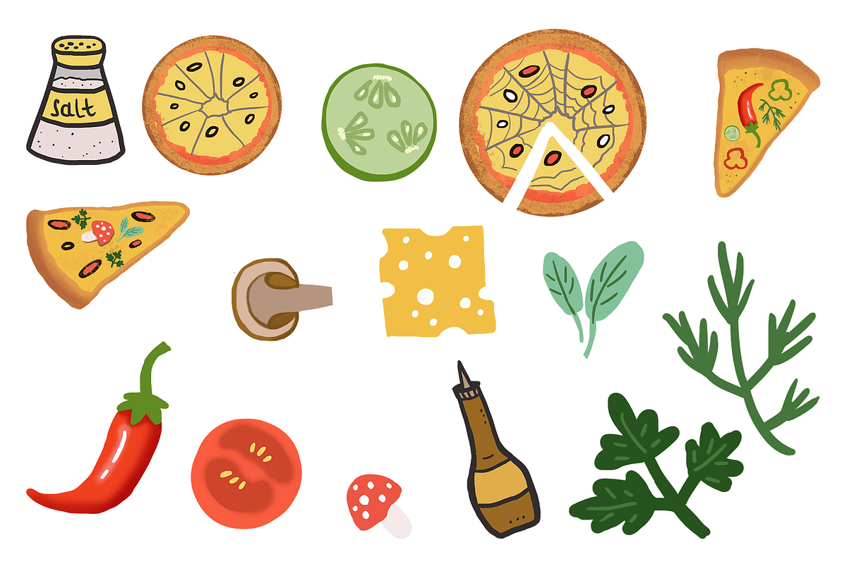 Spooky Kitchen Halloween Clipart, a Food Illustration by FaliushViktoriaArtist (Photo 3 of 17)