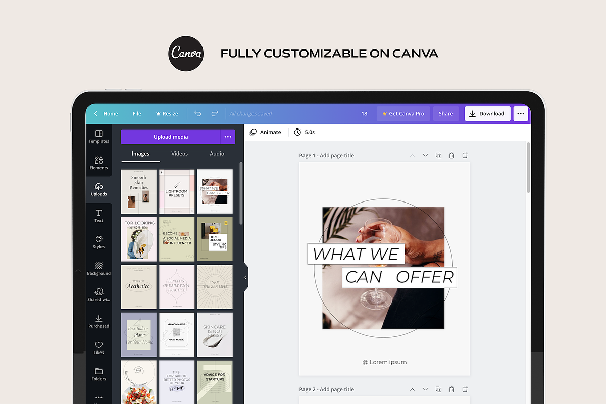 Gué-carousel Instagram template, a Social Media Template by Kimo Studio (Photo 11 of 12)