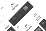 Axure Responsive Corporate template2, a Wireframe Template by Humble UX (Thumbnail 4 of 5)