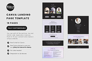 Spiritual Coach Canva Template, a Landing Page Template by StartBuildLaunch (Thumbnail 4 of 6)