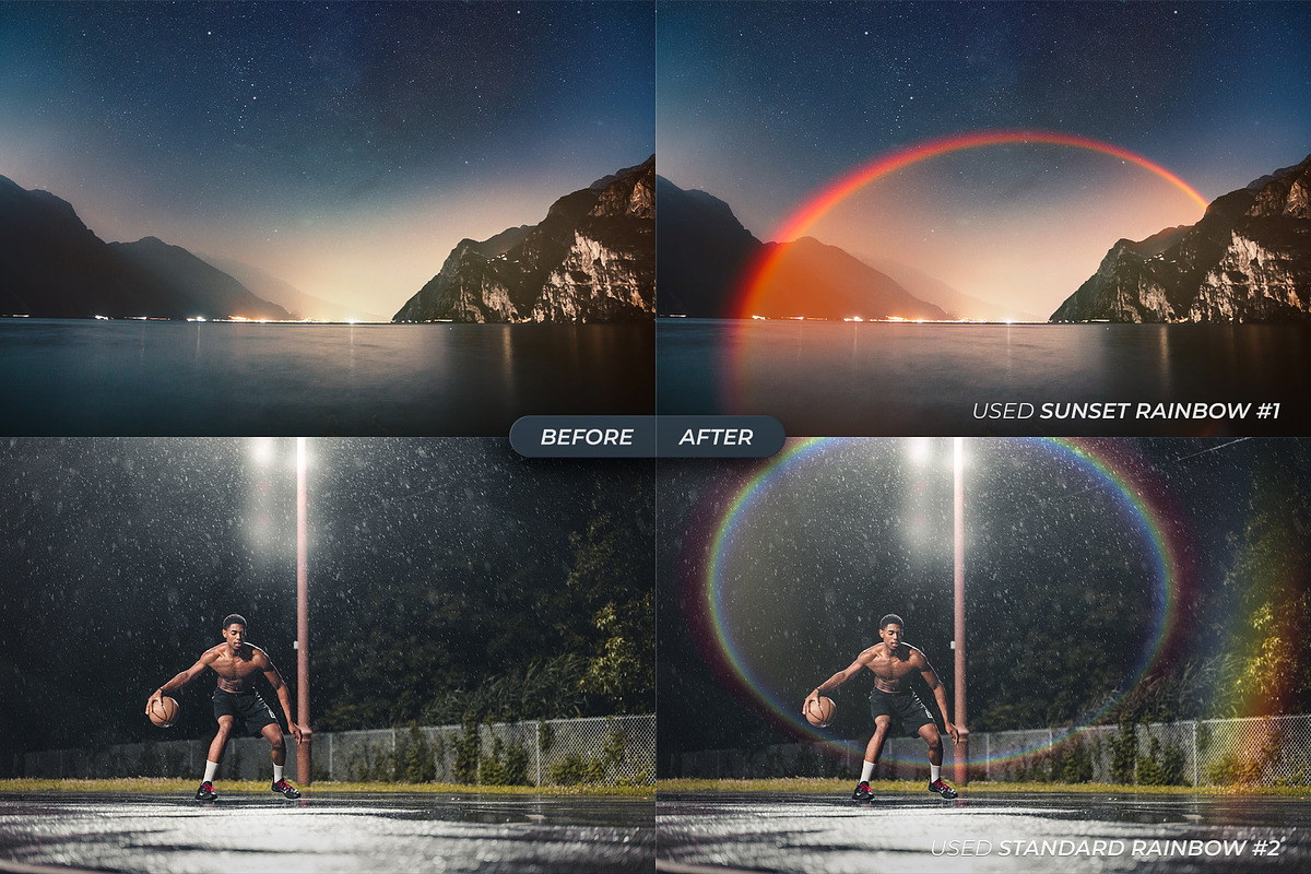 Rainbows for Photoshop, an Object Graphic by FEINGOLD (Photo 6 of 10)