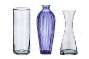 Watercolor glass vases clipart set, an Illustration by ArtfulStudio (Thumbnail 8 of 9)
