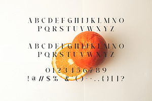 Hiroka Serif Font