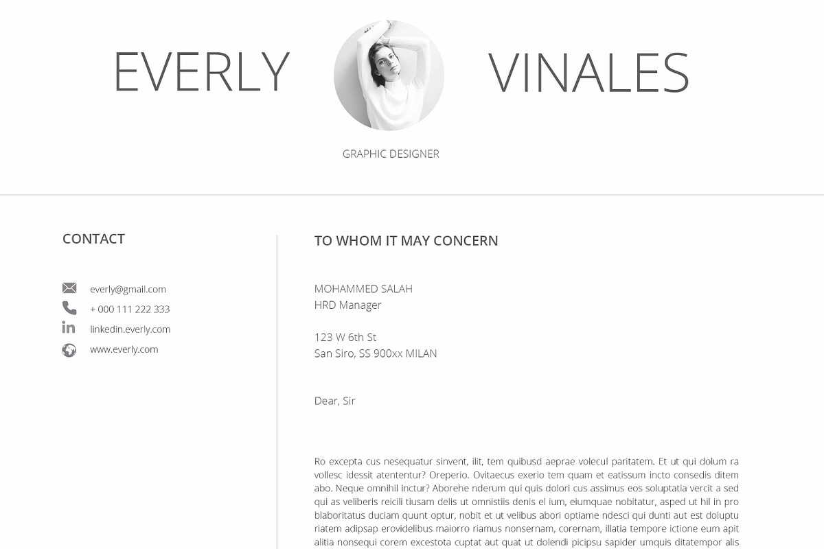 Resume Template / CV, a Resume Template by Peunayah (Photo 7 of 8)