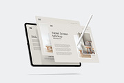 Landscape Tablet Screen Mockup, an iPad Mockup by Rizky Audymas (Thumbnail 7 of 9)