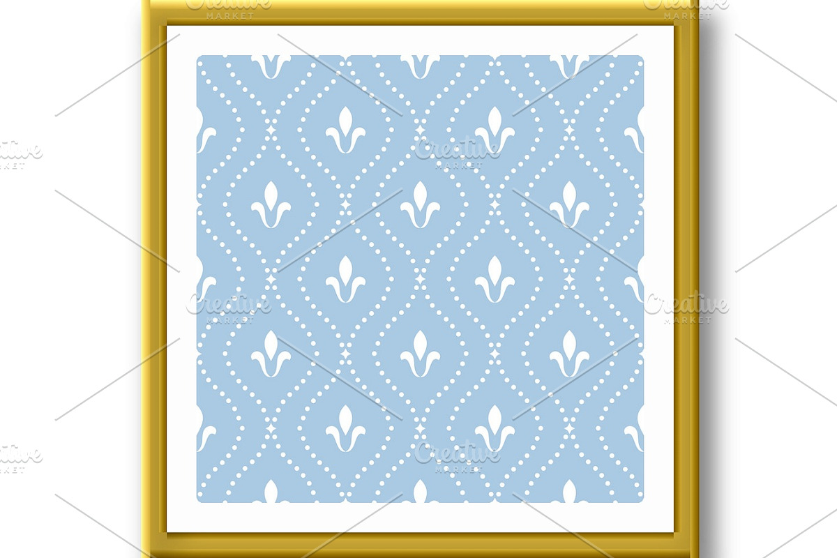 Flower geometric pattern. Seamless, a Pattern Graphic by RODINA (Photo 2 of 3)