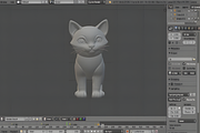 Cute Cat 3D Model, an Animal 3D Model by Ink Gallery (Thumbnail 2 of 3)