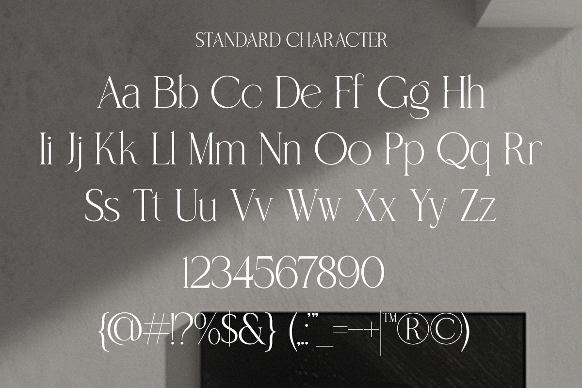 Latqira - Modern Elegant Luxury, a Serif Font by Qweera Studio (Photo 12 of 12)