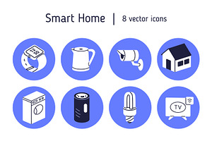 House technology. Smart home icons, a Technology Illustration by Good Studio