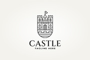majestic medieval castle logo, a Branding & Logo Template by Blazybone (Thumbnail 2 of 2)