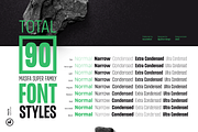 Masifa Normal Family, a Sans Serif Font by Hurufatfont (Thumbnail 2 of 15)