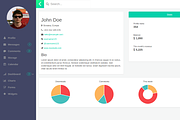 Meteorboard - ReactJS Admin Theme, a Bootstrap Template by Michal's shop (Thumbnail 2 of 3)