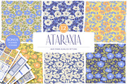 Ataraxia Patterns + Bonus Stickers, a Pattern Graphic by GVGraphics (Thumbnail 1 of 10)
