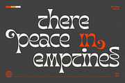 Aradela Display, a Serif Font by Attract Studio (Thumbnail 9 of 13)