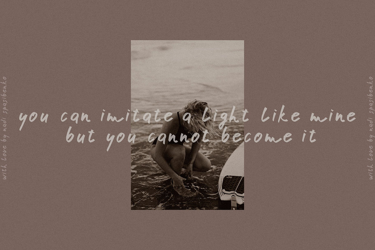 Ocean Surf Hand Written Font, a Script Font by Artcoast Fonts (Photo 9 of 15)