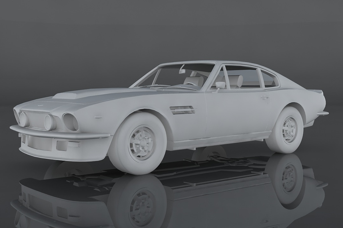 Aston Martin Vantage 1977, a Cars & Vehicle 3D Model by valtriiu (Photo 12 of 12)