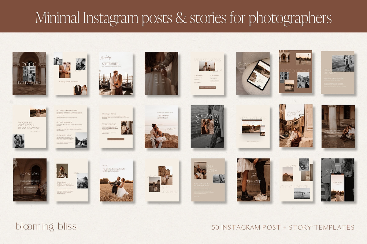 Minimal Photography Insta Templates, a Social Media Template by Wonderlik Webdesign (Photo 9 of 11)