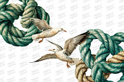 Vintage Sailor Clipart, an Object Illustration by Digital Xpress (Thumbnail 2 of 5)