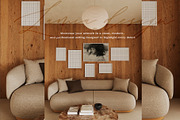 Japandi Frame Mockup 4 in 1 Bundle, a Household Mockup by LAMIA DESIGN (Thumbnail 17 of 19)