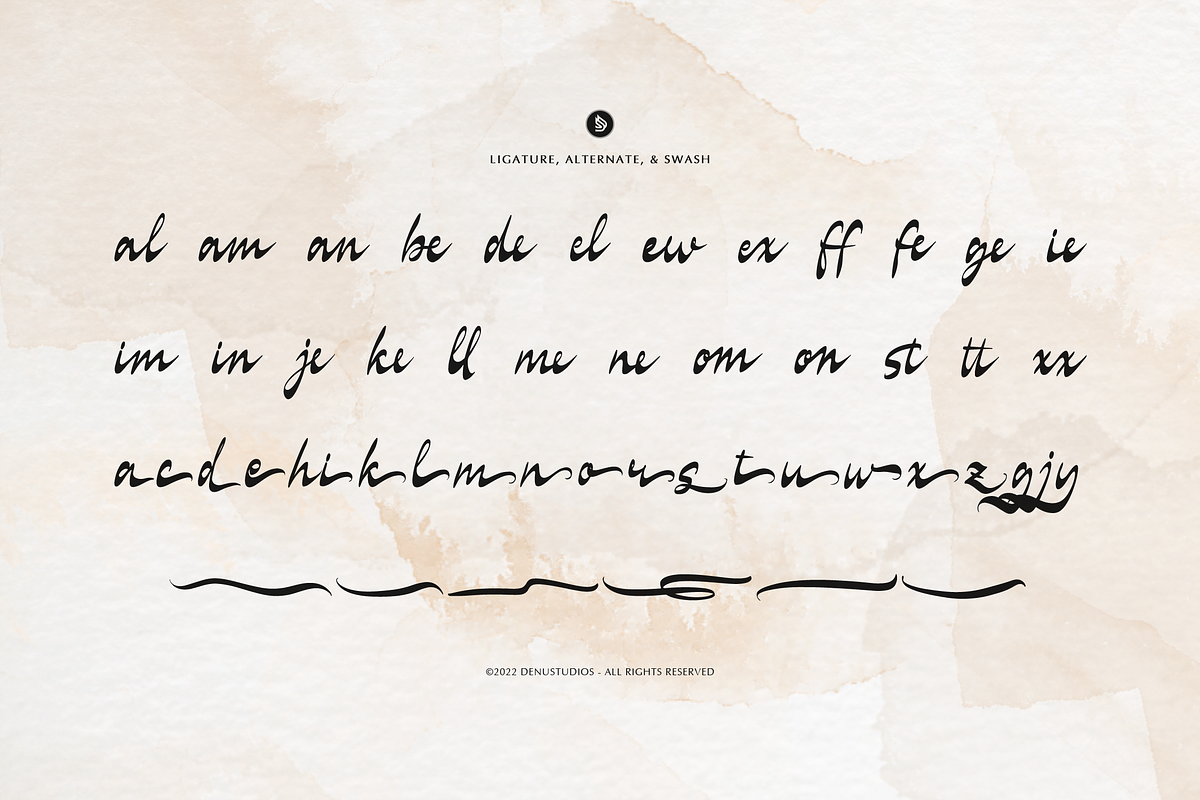 Carthely Edition | Handwritten Font, a Script Font by Denustudios (Photo 11 of 12)