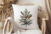 Boho Christmas Trees, an Illustration by Pixels.Craft (Thumbnail 6 of 7)