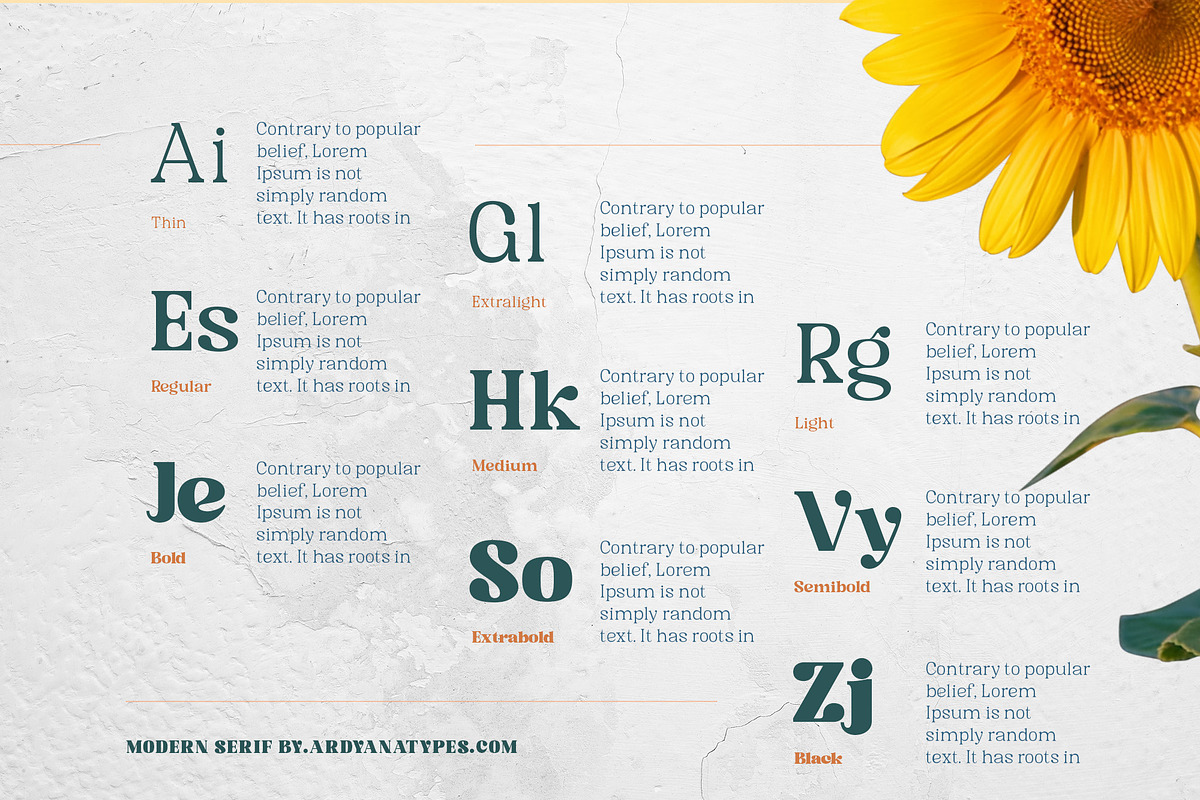 Glypster - Bold Aesthetic Serif Font, a Serif Font by Ardyanatypes (Photo 9 of 12)