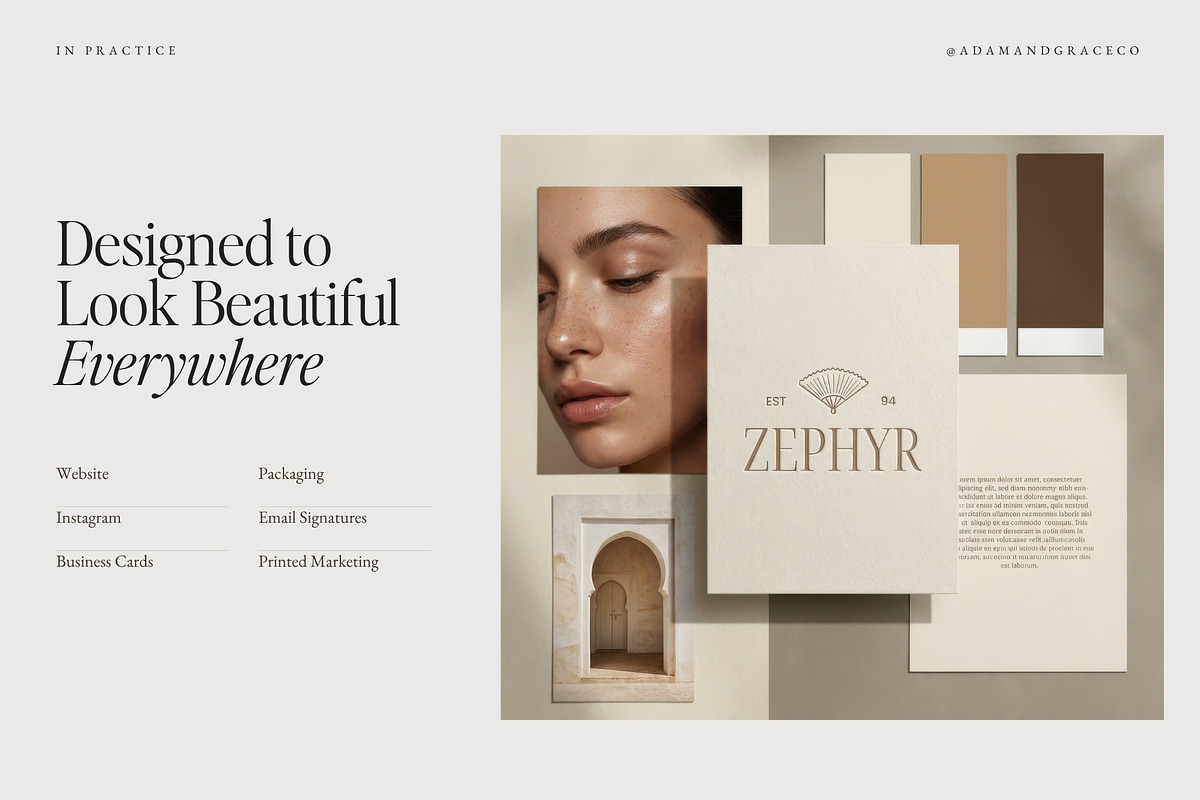 Modern Logo Set | Zephyr, a Branding & Logo Template by Adam and Grace (Photo 3 of 22)
