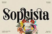 Sophista - Ligature Serif Font, a Serif Font by Almeera Std (Thumbnail 1 of 5)