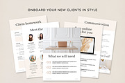 Coaching Client Welcome Pack Canva, a Brochure Template by DeeBeeDesign (Thumbnail 4 of 10)