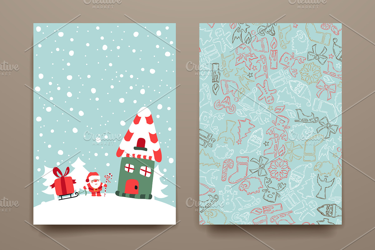 Merry Christmas Card Template, a Brochure Template by Palau (Photo 3 of 5)