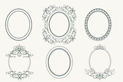 Calligraphic set of vintage flourish, an Object Illustration by FleurArt (Thumbnail 4 of 12)