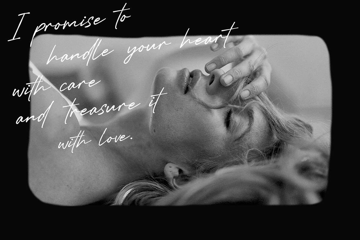 Mustineos Kedisyom Chic Feminine, a Script Font by Maulana Creative (Photo 2 of 7)