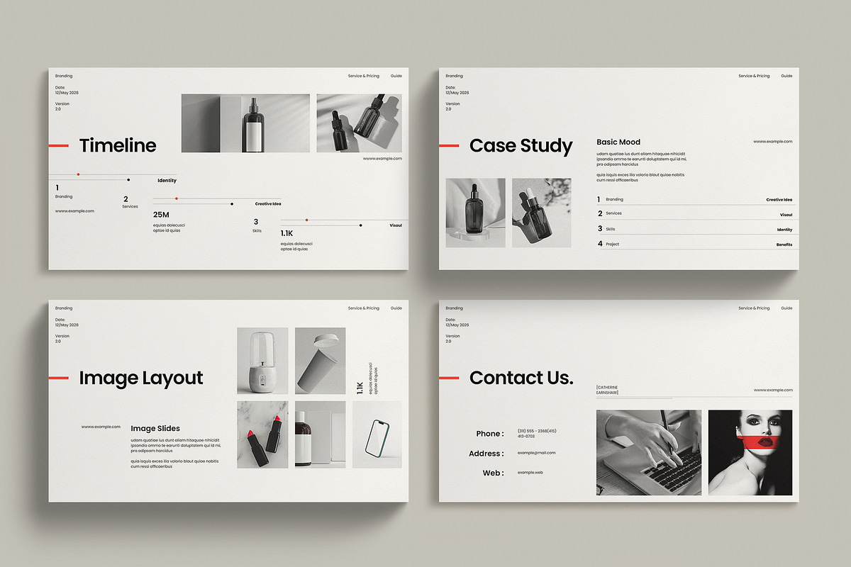 Services & Price Guide Presentation, a Presentation Template by RedGiant (Photo 5 of 5)