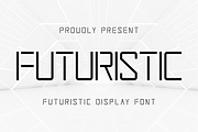Futuristic - Display Font, a Sans Serif Font by Pian45 Studio (Thumbnail 1 of 6)