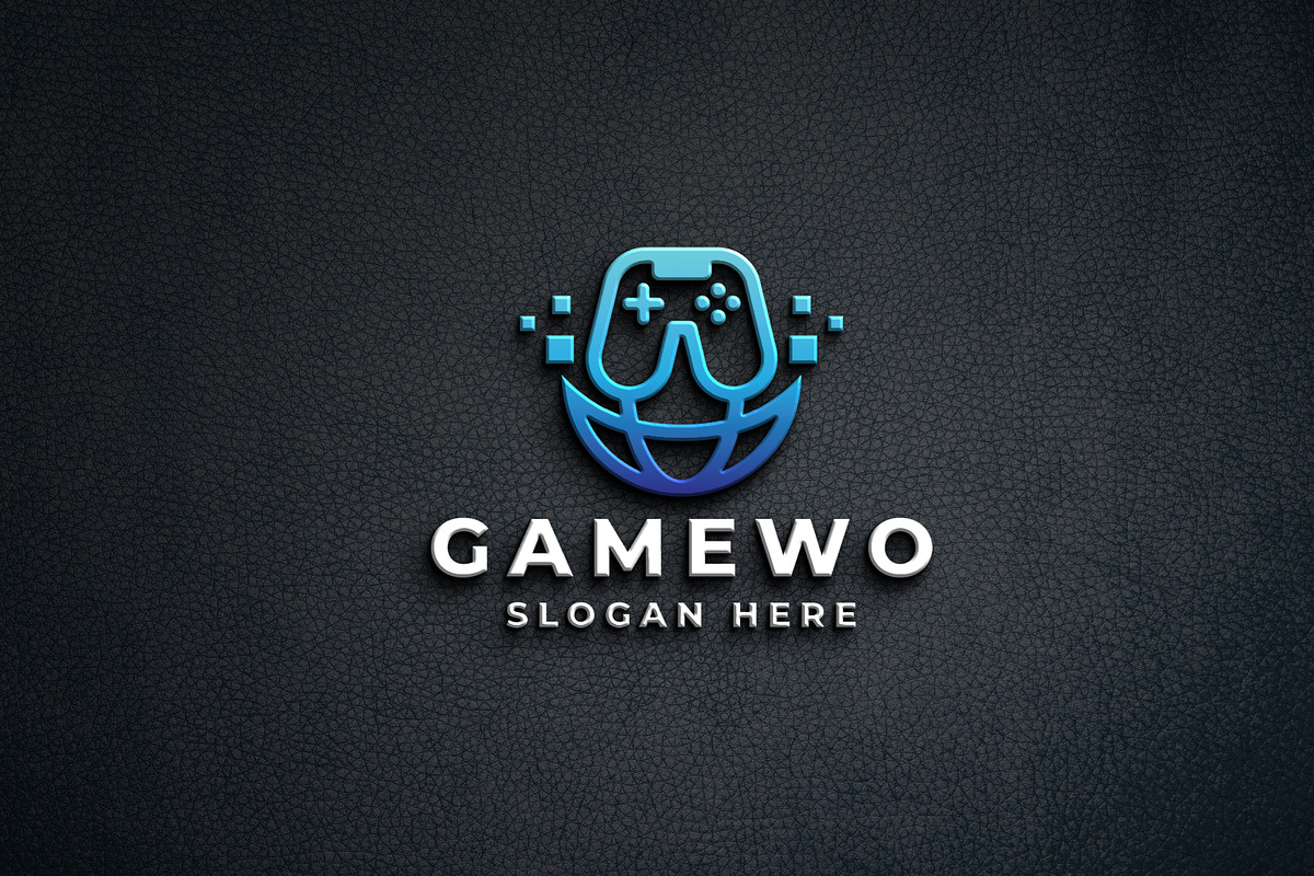Pro Gaming World Logo, a Branding & Logo Template by Design_Planet (Photo 2 of 2)