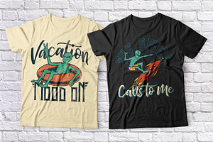 Space Vacation Layered Font