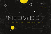 Midwest Display - SALE!, a Sans Serif Font by Bright & Stormy (Thumbnail 1 of 3)