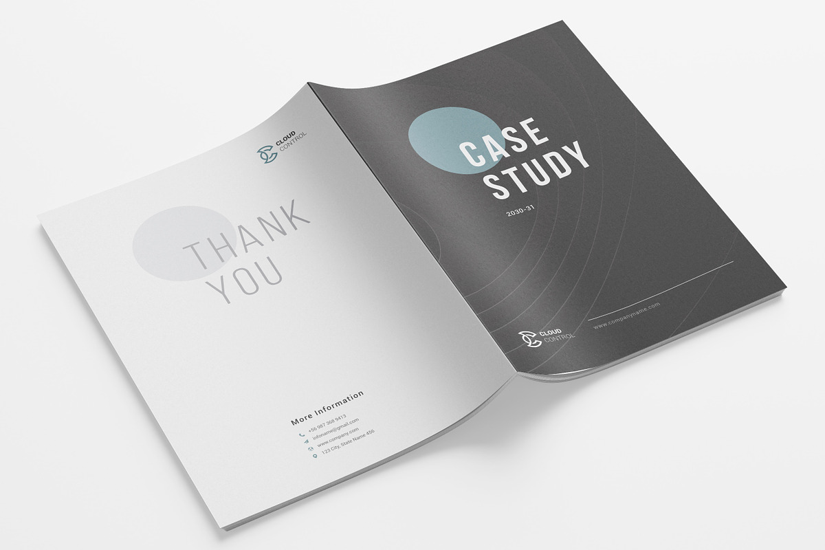 Marketing Case Study Template, Canva, a Brochure Template by DesVert (Photo 6 of 8)